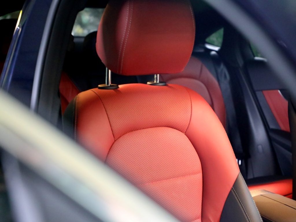 Car seat upholstery  service using top quality leather in Dubai