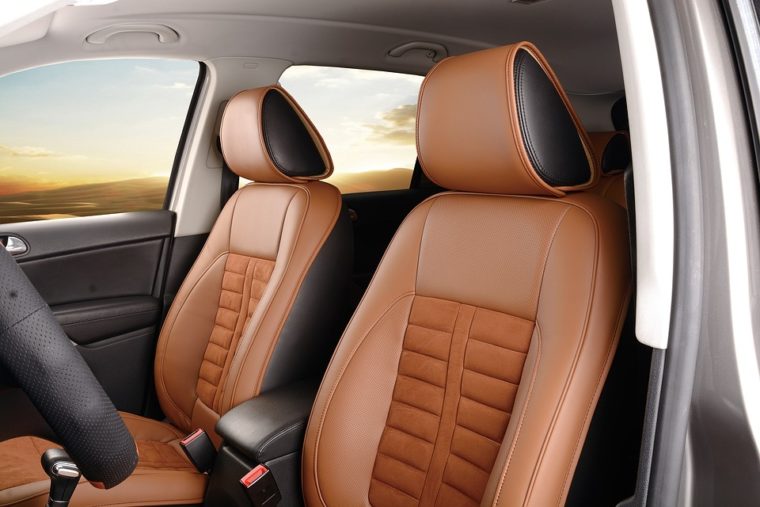 Car seat upholstery  service using top quality leather in Dubai 